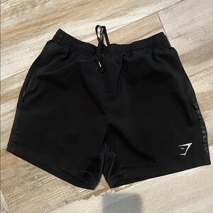 Gymshark Black Training Shorts with Logo
